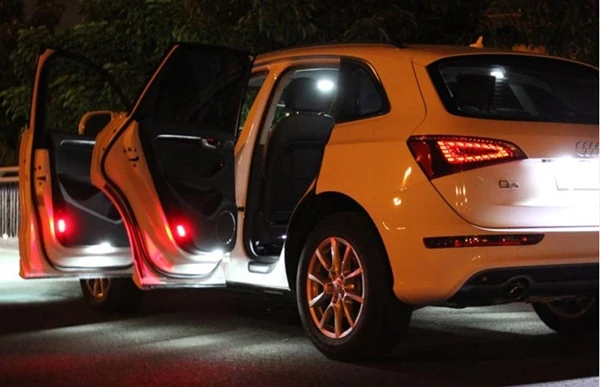 

16PCS LED Reading Light/Interior dome map Light Kit Bulb Upgrade for(2010 - 2013) Q7 (e.g.Glove box,Trunk,door,Visor Light)