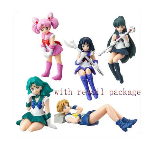 5 шт./компл. см Bisyoujyo Senshi Sailor Moon 2 сувенир 20-летия красивая девушка ПВХ фигурки аниме