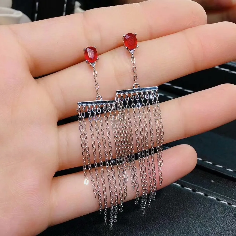 Женские серьги shilovem из натурального драгоценного камня новинка яркий голубь