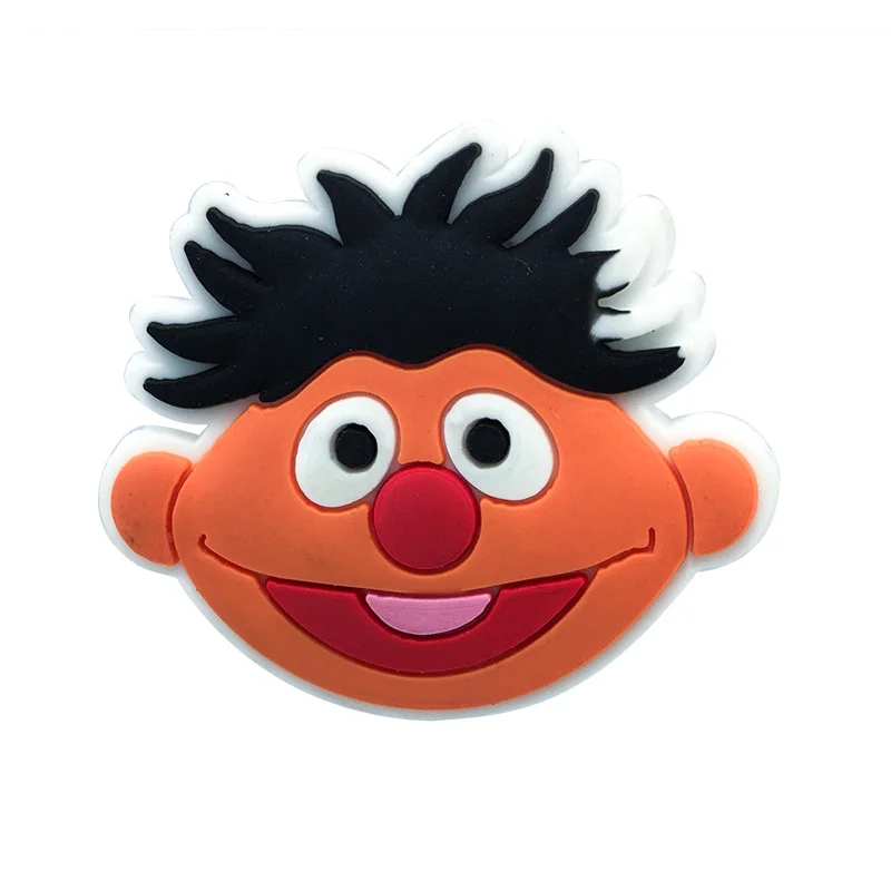 50 шт. Уличная обувь кунжута очаровательные украшения Elmo печенья Монстры пряжки подходят браслеты Croc jibz обувь украшения подарок для детей - Цвет: 022-12 50pcs