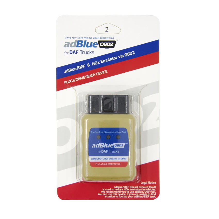 AdBlue эмулятор грузовик евро 4/5/6 Plug приводное устройство по OBD2 OBDII Adblue OBD2 эмулятор NOx для Volvo, Iveco, Renault