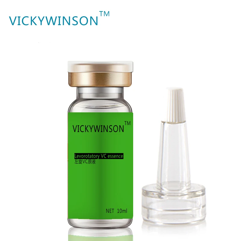 

VICKYWINSON Levorotatory vitamin C serum extrace essence whitening concentrate improve dark color skin face care vc 10ml