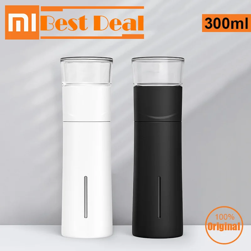 Xiaomi анод Чай Портативный кружка для чая и воды 300 мл бутылка с сеточкой для заваривания чая контейнер сохраняющий тепло; Наружный походный термос чашка