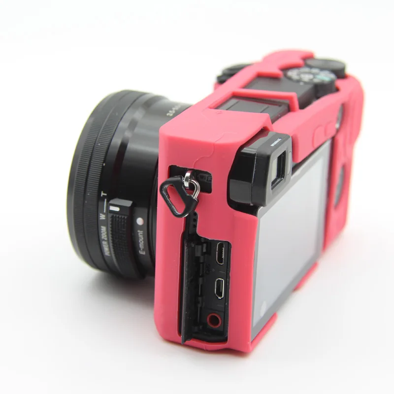 Хороший защитный чехол для Sony A6500 объектива 16 50 мм из мягкого силикона и резины