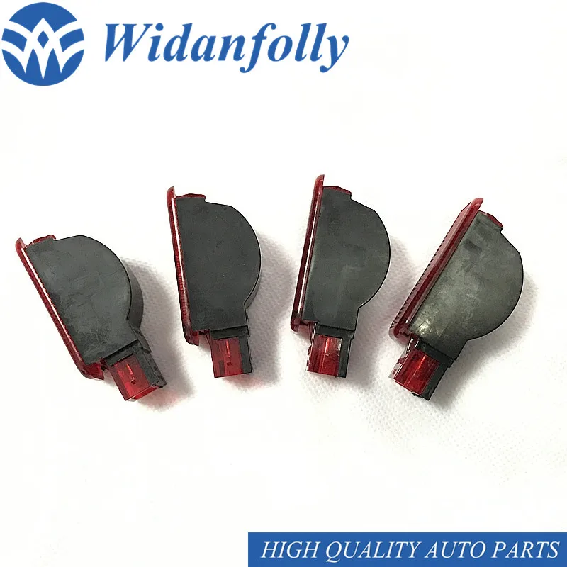 Widanfolly 4 шт. для A3 S3 A4 A5 A6 A7 A8 Q3 Q5 TT RS3 RS4 RS6 Octavia Y-eti Fabia красная Дверная панель