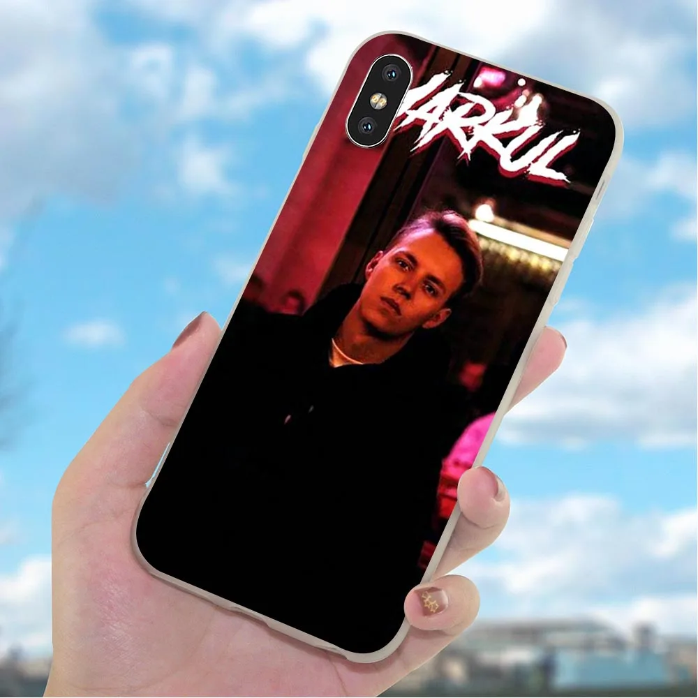 Мягкий чехол для телефона из ТПУ с принтом Markul Rapper iPhone 6 7 XR X 8 Plus 5 6S 5S SE Xs Max чехлы