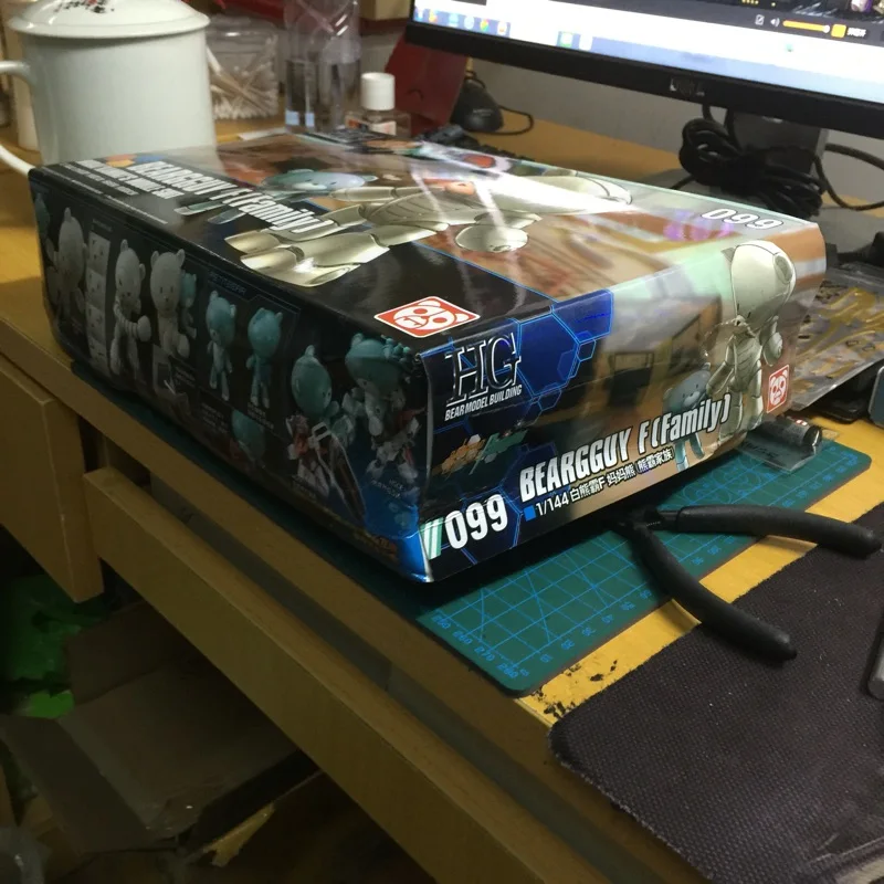Экшн фигурки в сборе Gundam 1/144 HGBF семья биргаев мобильный костюм мираи камьки