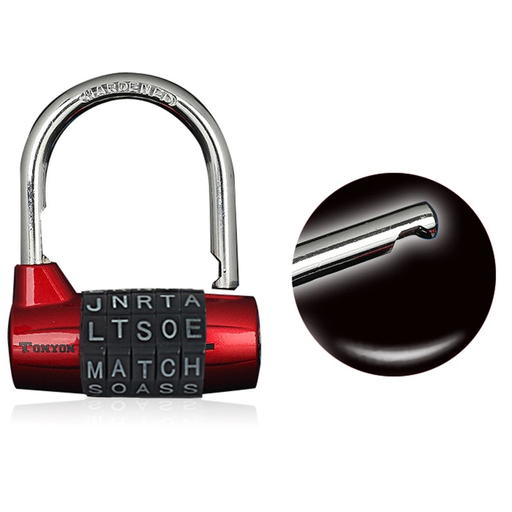 5 письмо пароль кодовый замок Anti-theft металлический для чемодана навесной ящика #03 |