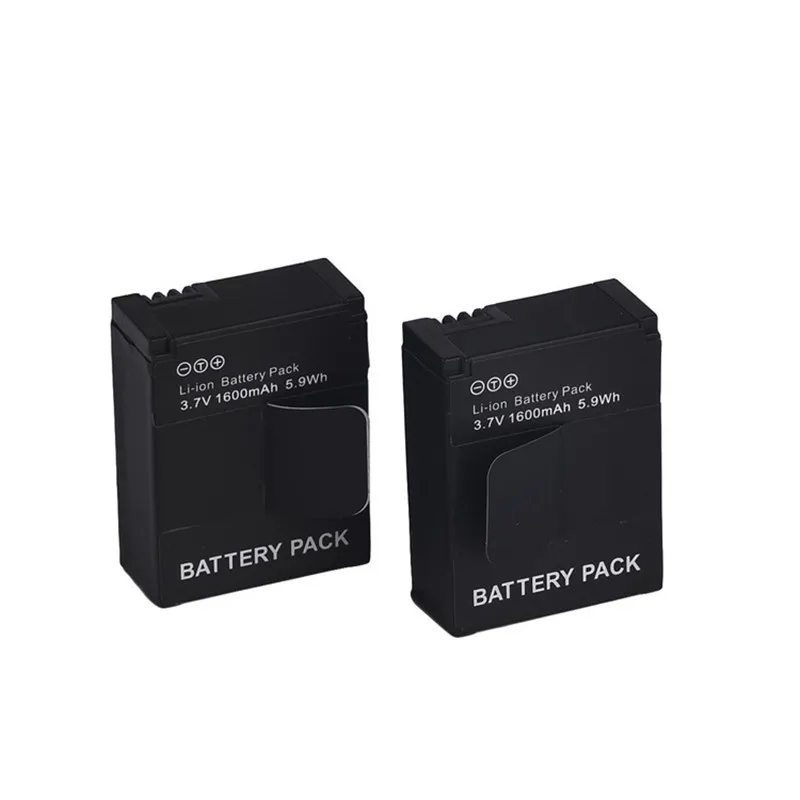 Аккумуляторная батарея AHDBY 302 AHDBT-301 3 7 V 1600mAh WH Li ion для камеры GoPro GO PRO go-pro Hero3 2 шт./лот