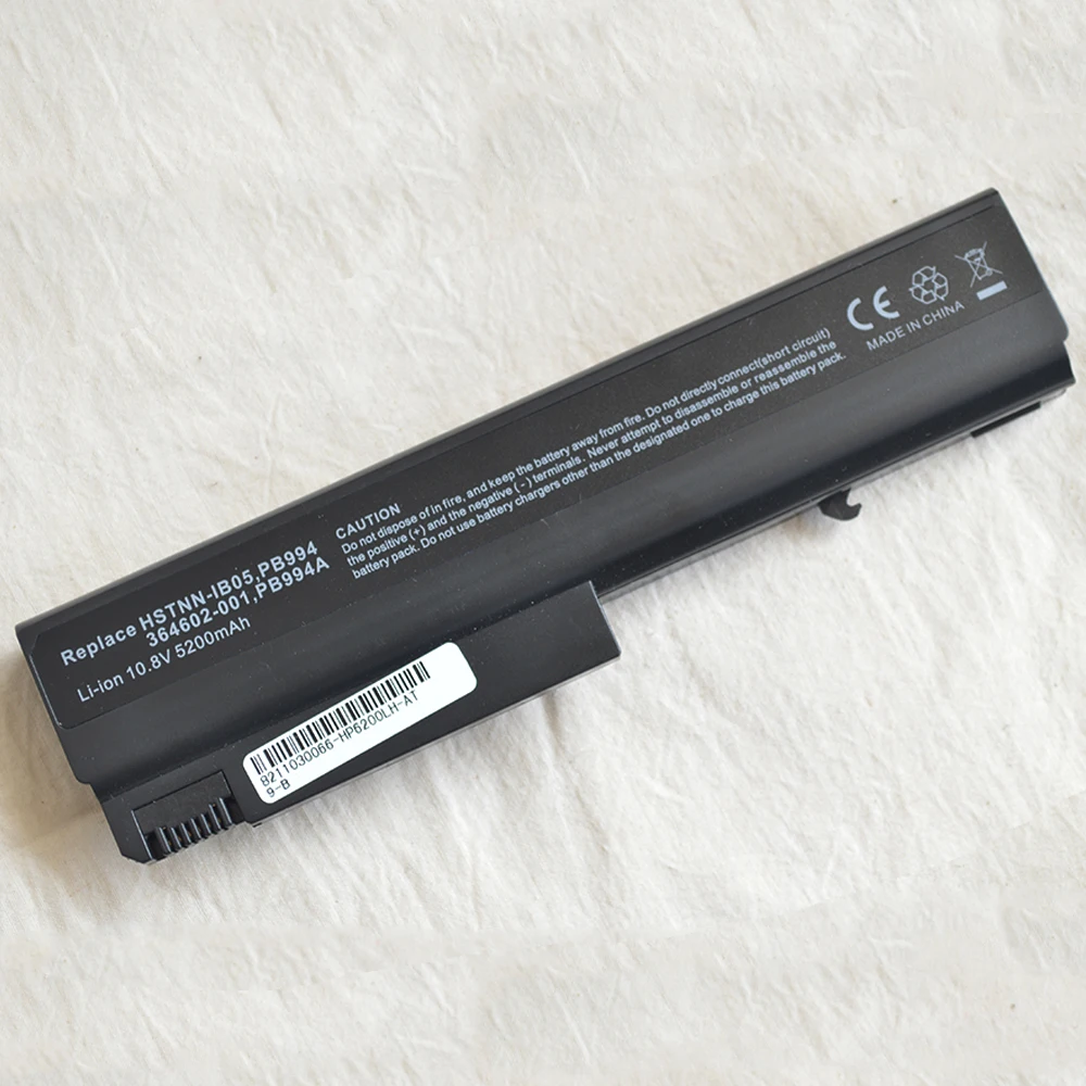 6cell for HP COMPAQ Laptop battery NC6200 NX6120 NC6220 NX6125 NC6230 NX6140 HSTNN-XB28 HSTNN-PB994 HSTNN-LB05 HSTNN-XB11 | Компьютеры и