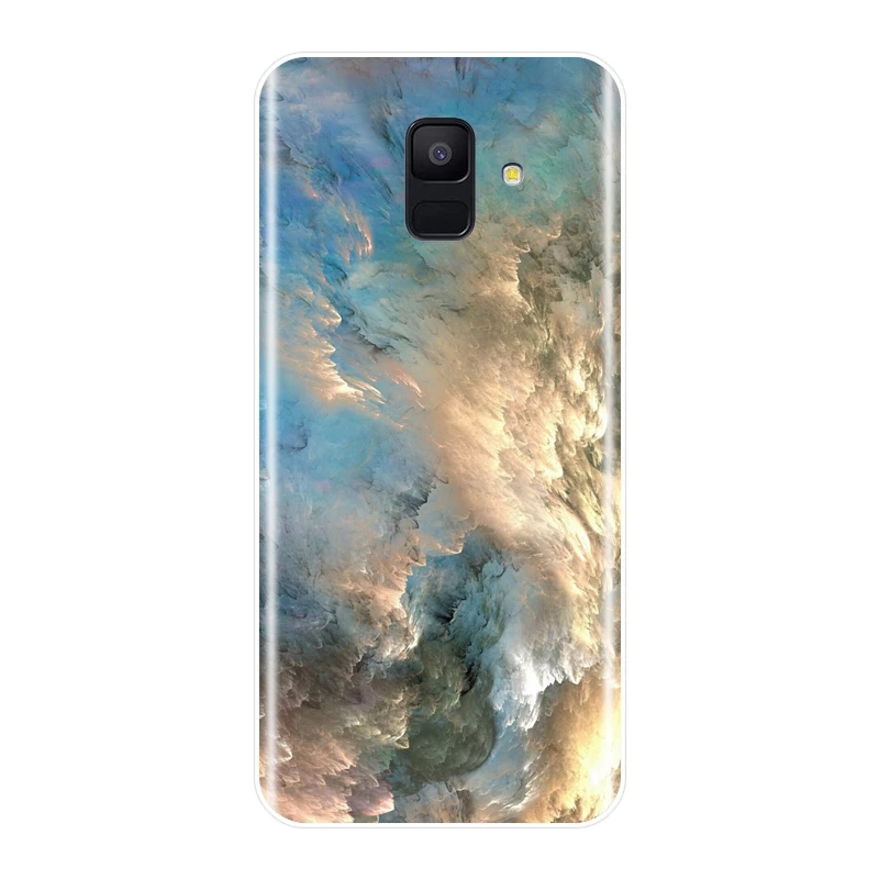 Чехол для телефона Samsung Galaxy A6 A8 Plus 2018 A5 A7 Мягкий силиконовый чехол A3 2016 2017 |