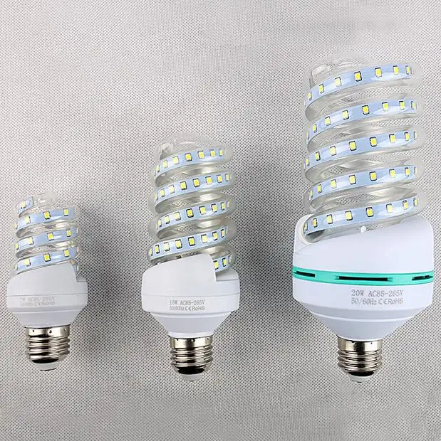 Светодиодная лампа E27 кукурузная 3 Вт 5 7 9 15 20 24 30 32 SMD2835 энергоэффективные
