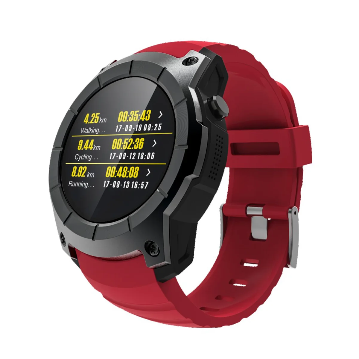 SMARTELIFE gps Велоспорт Бег Спорт Смарт часы телефон с монитор сердечного ритма