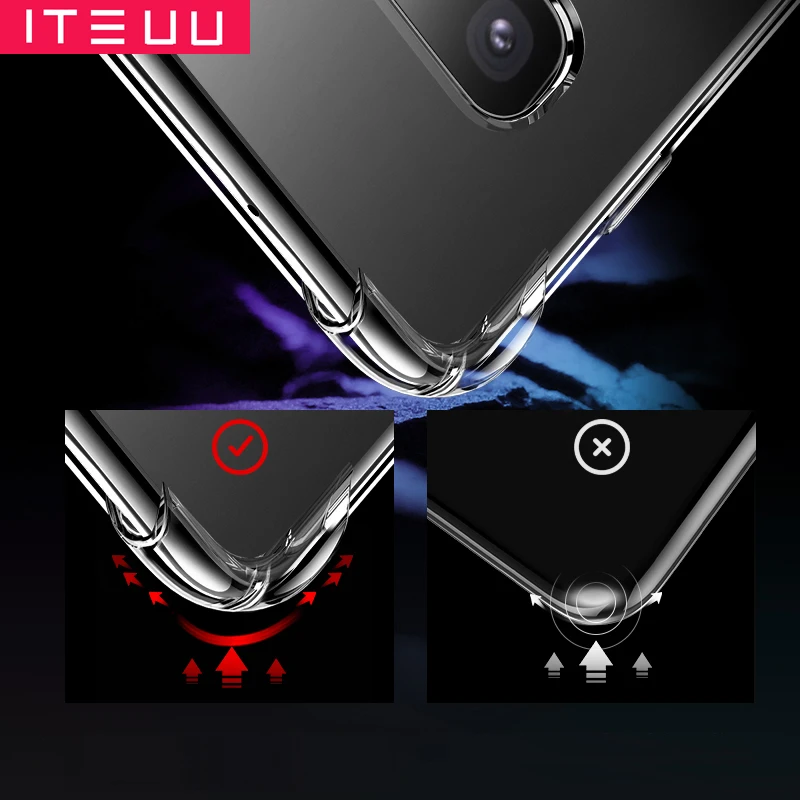 Противоударный чехол ITEUU для Samsung Galaxy S10E S10 S9 Plus | Мобильные телефоны и аксессуары