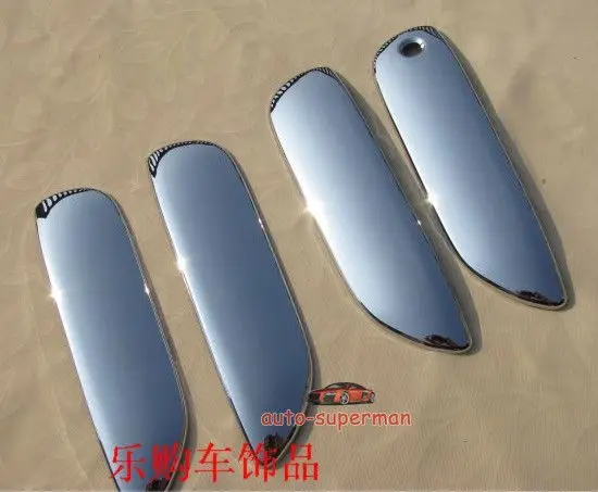 Хромированная крышка дверной ручки для honda Fit Jazz 2009 2011|door handle cover|chrome door coverhandle cover |
