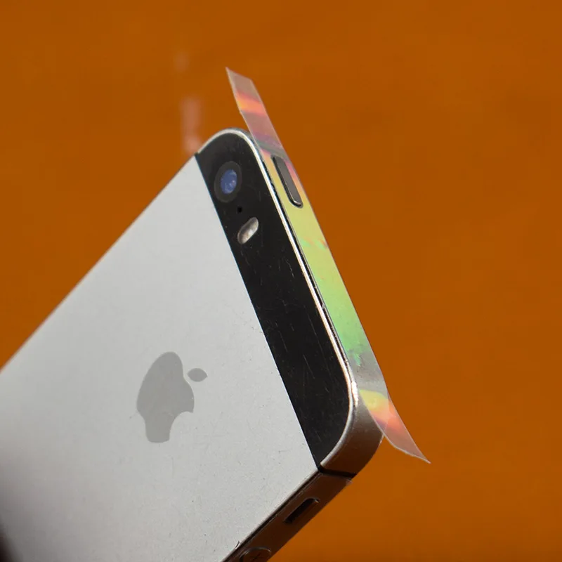 Градиент Aurora прозрачный декоративный для iPhone 5S se XS XR XSMAX MAX мобильного телефона