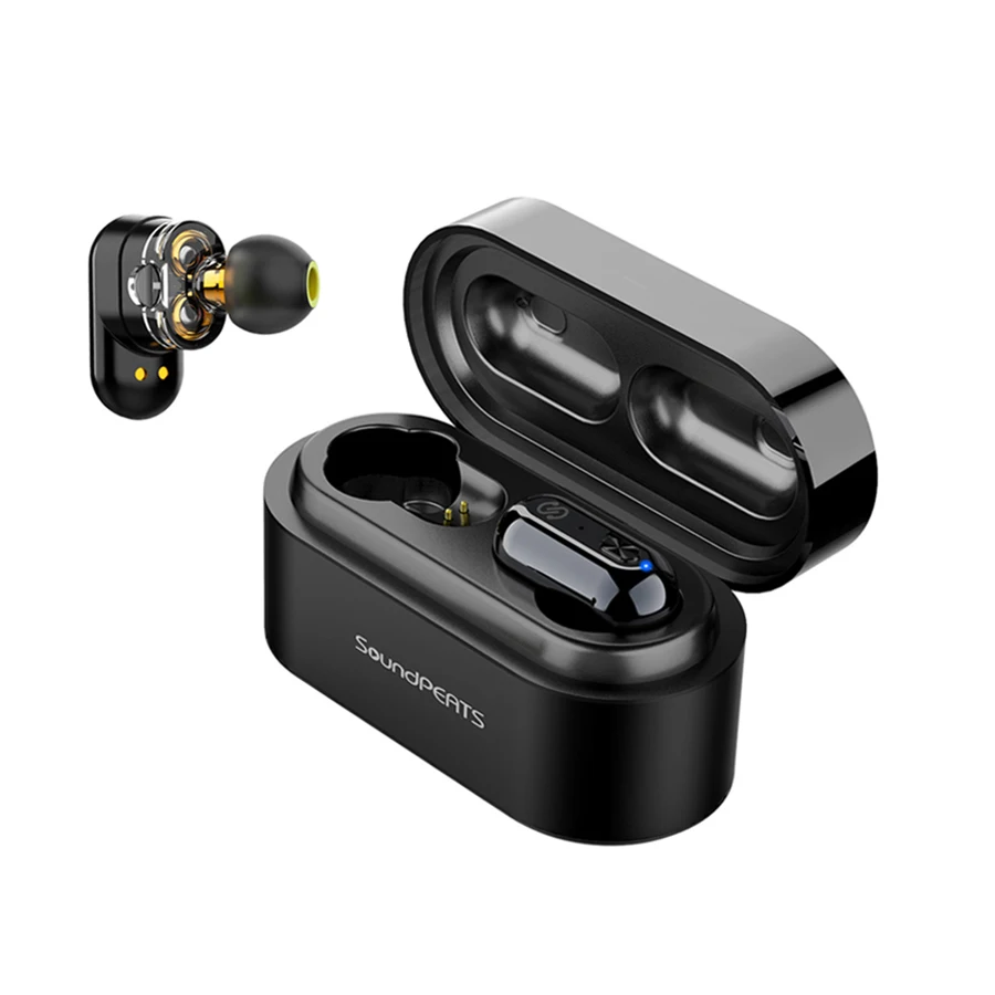 SoundPEATS настоящие беспроводные наушники Bluetooth 5 0 вкладыши басы стерео IPX6