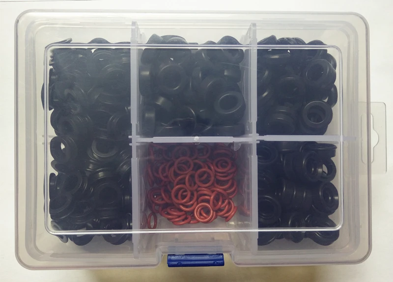 Бесплатная доставка комплект уплотнений для топливного инжектора 350 шт./коркор.