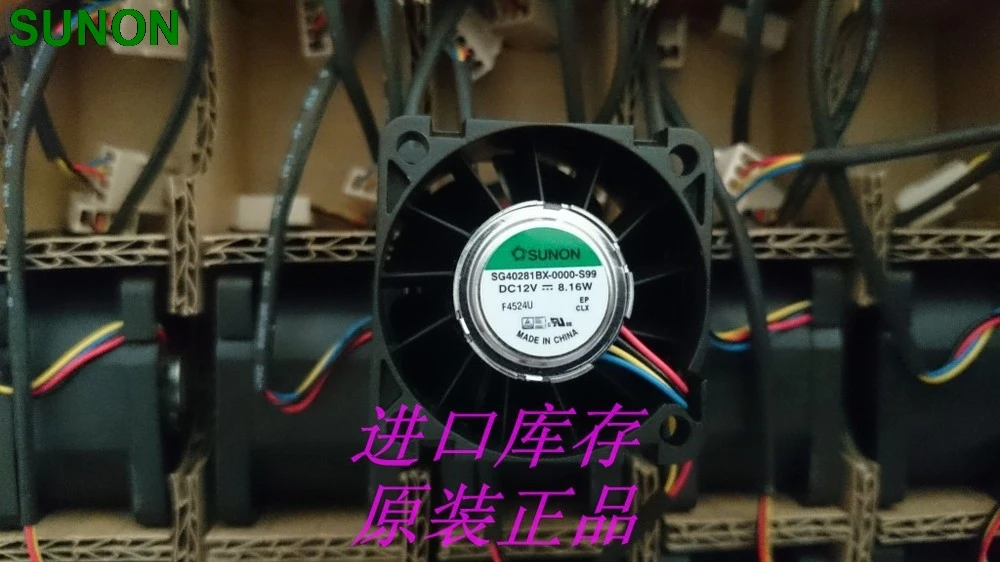SUNON SG40281BX 0000 S99 12В 8 16 Вт 4028 4 см 40*40*28 мм осевой вентилятор охлаждения|cooling fan|cooling fan