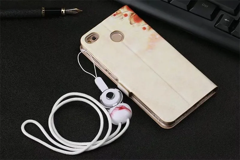 PCDG флип-чехол для xiaomi redmi 4X чехол для xiaomi redmi 4x Обложка для бумажника, Кожаная подставка флип-чехол s capa с ремешком