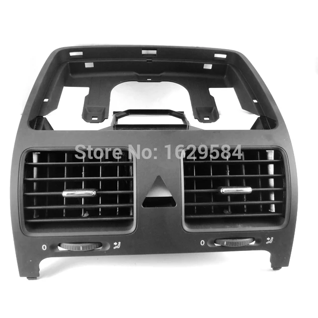 Black Front Dash Central Air Outlet Vent For MKV 1K0 819 728 F 1QB 728F 1K0819728F | Автомобили и мотоциклы