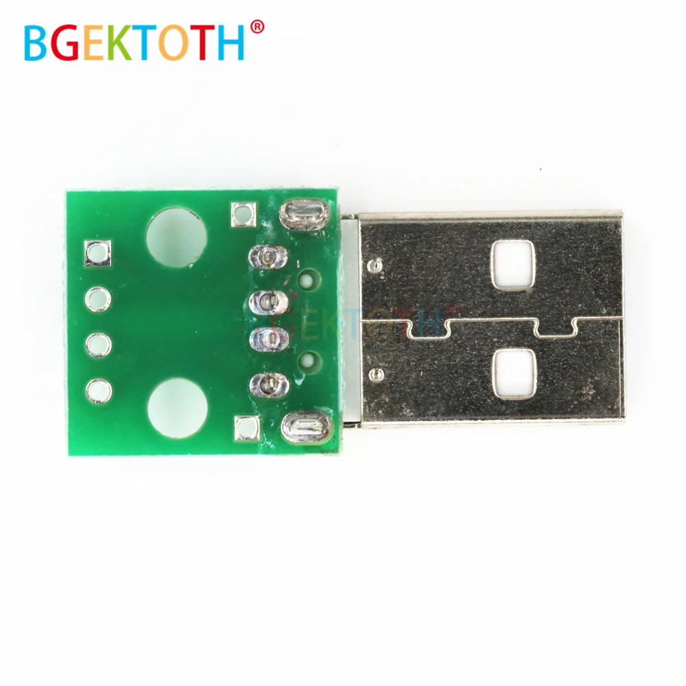 1 шт. USB разъем для платы 2 54 мм|Детали и аксессуары приборов| |