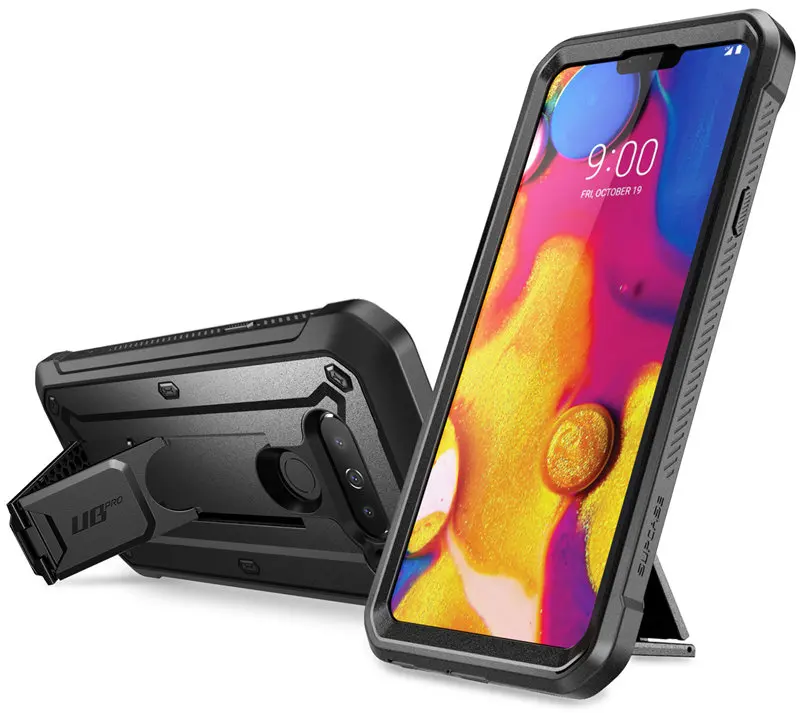 SUP чехол для LG V40 ThinQ V40 чехол UB Pro сверхмощный полноразмерный корпус прочная кобура крышка со встроенной защитой экрана и подставкой