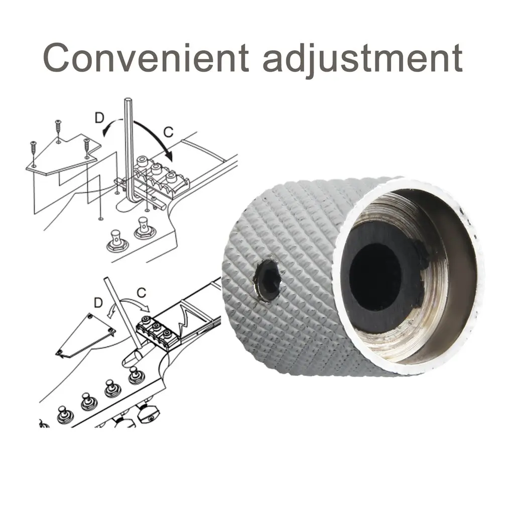 4 шт. металлическая электрическая гитара регулятор громкости электрический бас