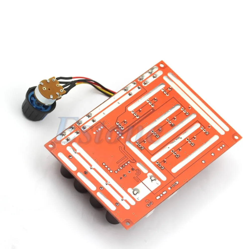 DC 10-50V 60A регулятор скорости двигателя ШИМ HHO RC контроллер 12V 24V 48V 3000W макс