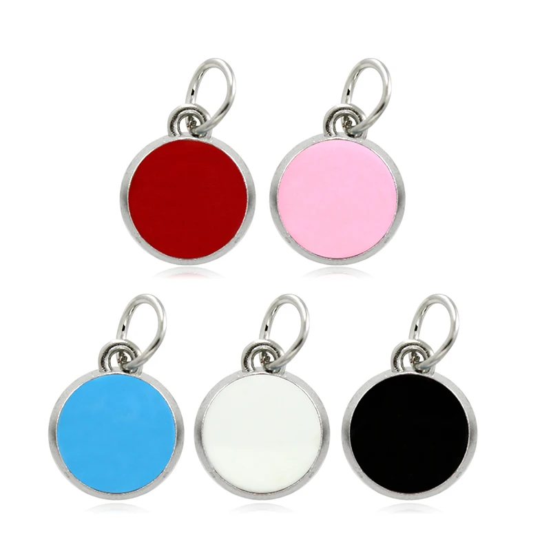 10 шт красочные круглые кулоны и Подвески для стекла живого медальона памяти DIY