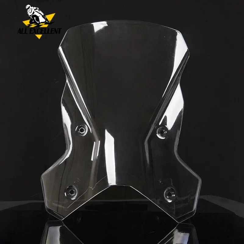 Прозрачное и дымчато серое ветровое стекло для мотоцикла KTM 1290 Super ADV. Ветровой