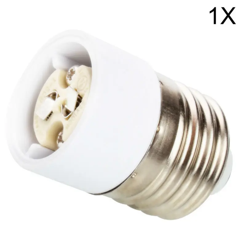 1x переходник патрон преобразователь E27 папа к MR16 G4 Женский LED галогенная CFL лампа