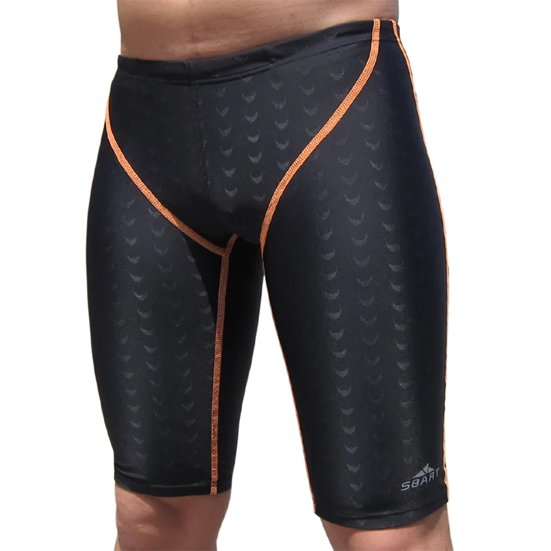 Мужские нейлоновые плавки с Акульей кожей водонепроницаемая одежда для плавания