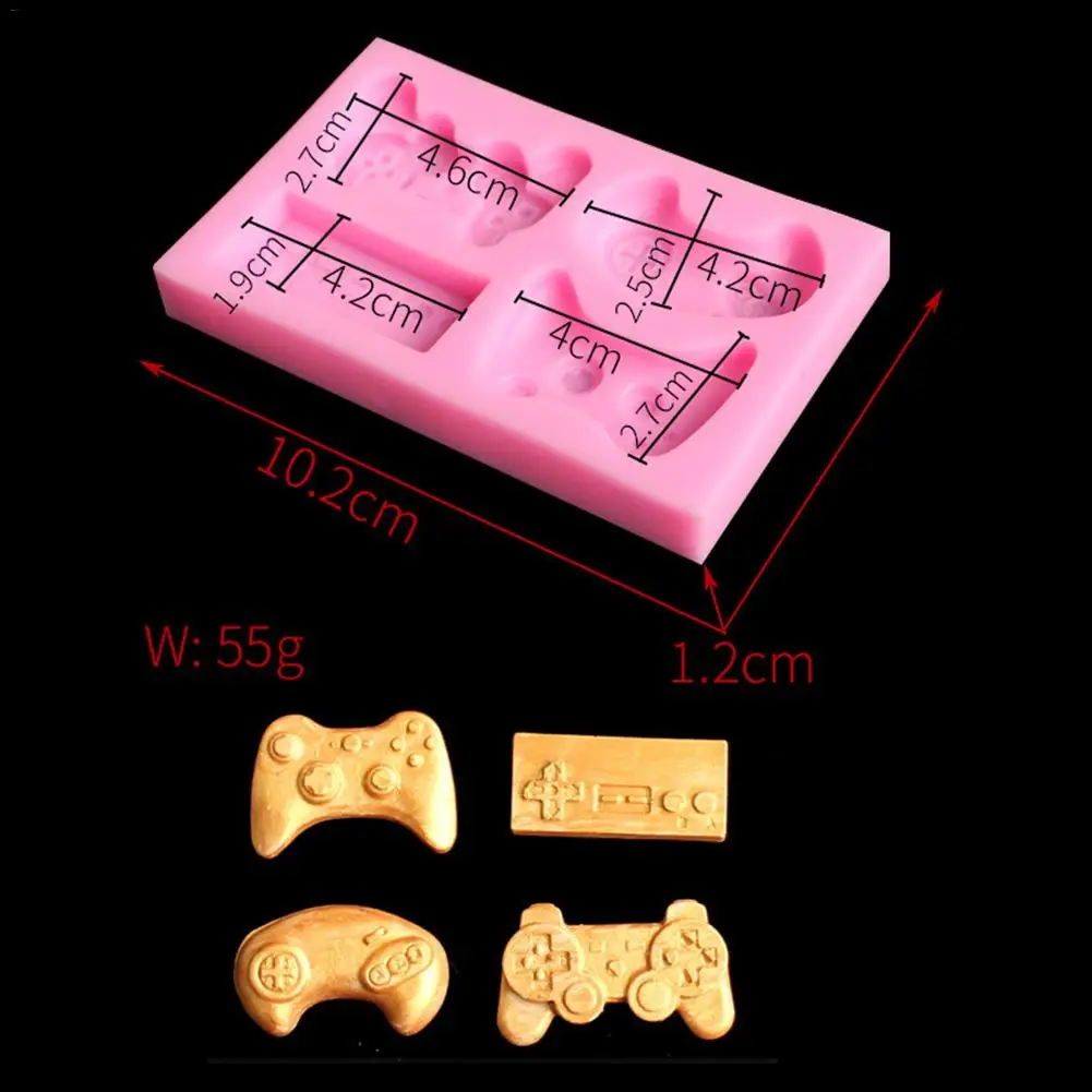 Practical Silicone Bakeware Mold For Cake Chocolate Jelly Pudding Dessert Molds Game Controller Shape Home Kitchen Baking Tools | Дом и сад