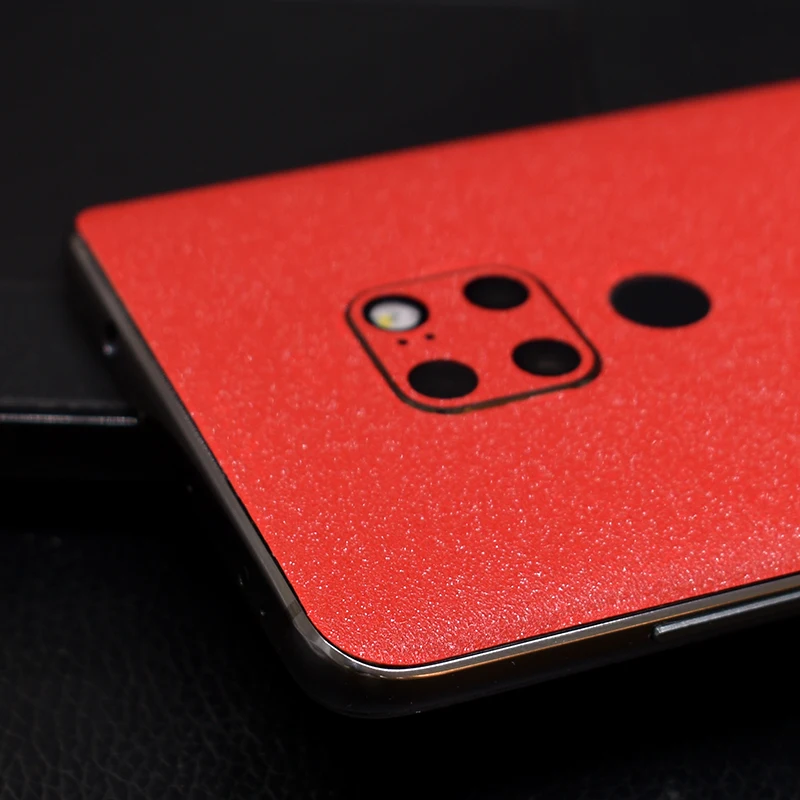 Задняя пленка для Huawei Mate 20 Lite углеродная защитная наклейка Pro кожаная