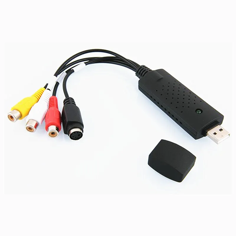 Новое поступление USB 2 0 Easycap захват 4 канальный видео ТВ DVD VHS Аудио Захват адаптер