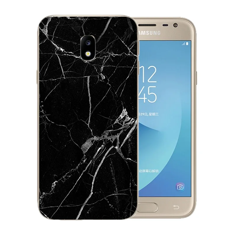 Чехол для телефона Samsung J3 2017 силиконовый чехол J330F тонкий мягкий ТПУ с 3D принтом