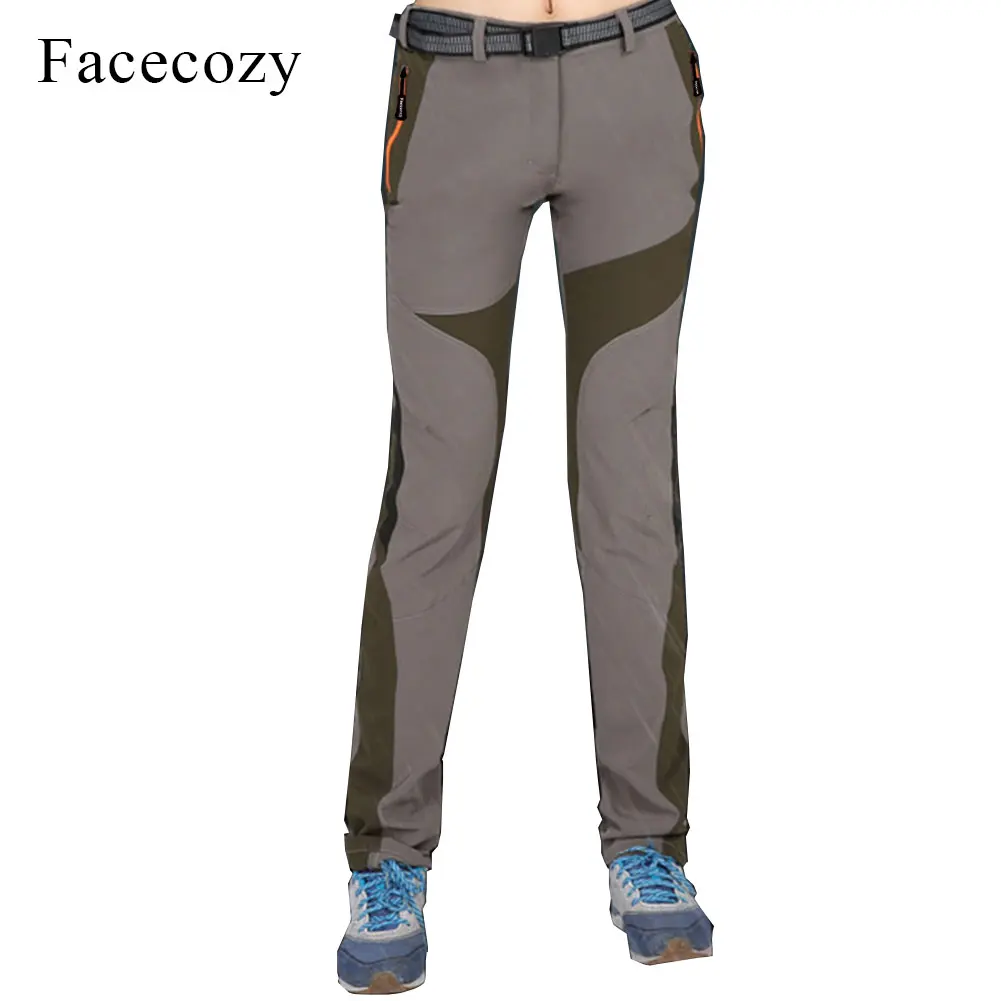 Женские брюки для походов Facecozy летние водонепроницаемые быстросохнущие уличные