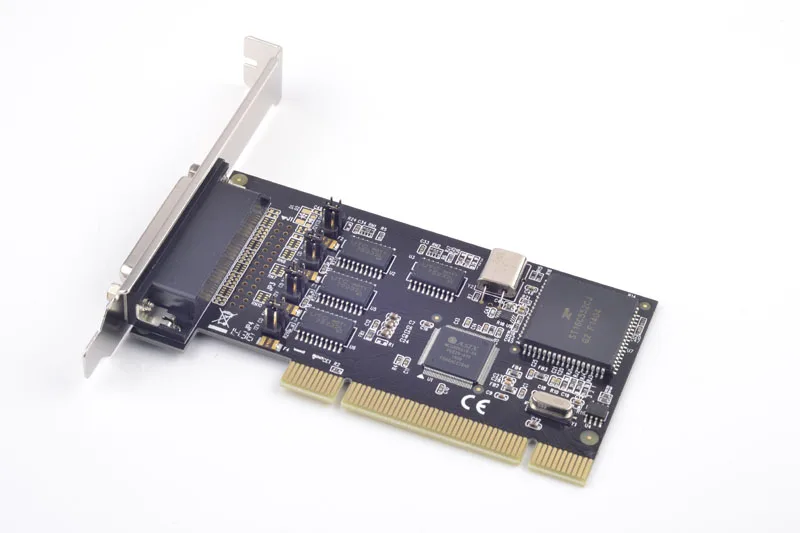 Бесплатная Доставка PCI до 4 Портов RS-232 Карты Расширения Чипсета MCS9865 Первый