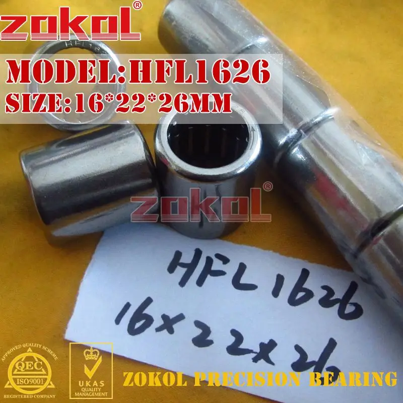 Подшипник ZOKOL HFL1226 HFL1426 HFL1626 HFL1826 односторонний игольчатый роликовый подшипник