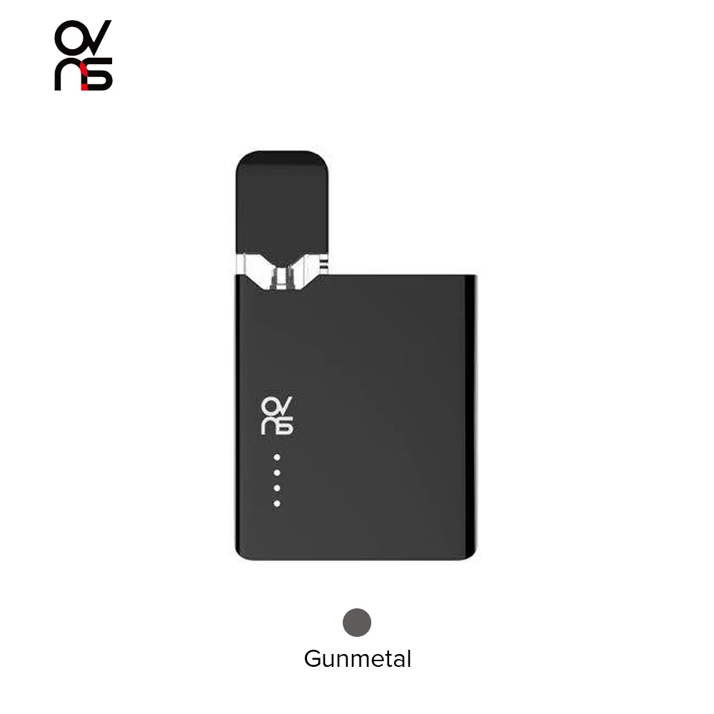 Gunmental OVNS JC01 Pod Vape комплект 400mAh электронная сигарета 0,7 мл картридж Pod Tank 400mAh 3LED светильник испаритель VS calibren комплект - Цвет: Gunmental