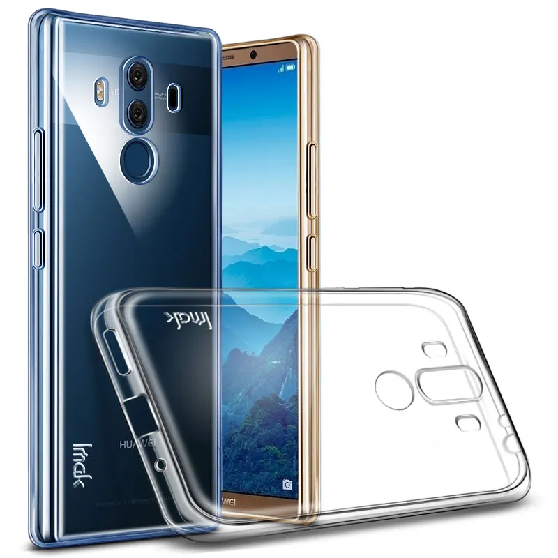 For Huawei Mate 10 Pro case iMAK Super-slim Stealth Soft Clear TPU Phone Mate10 Bumper Screen Protector |