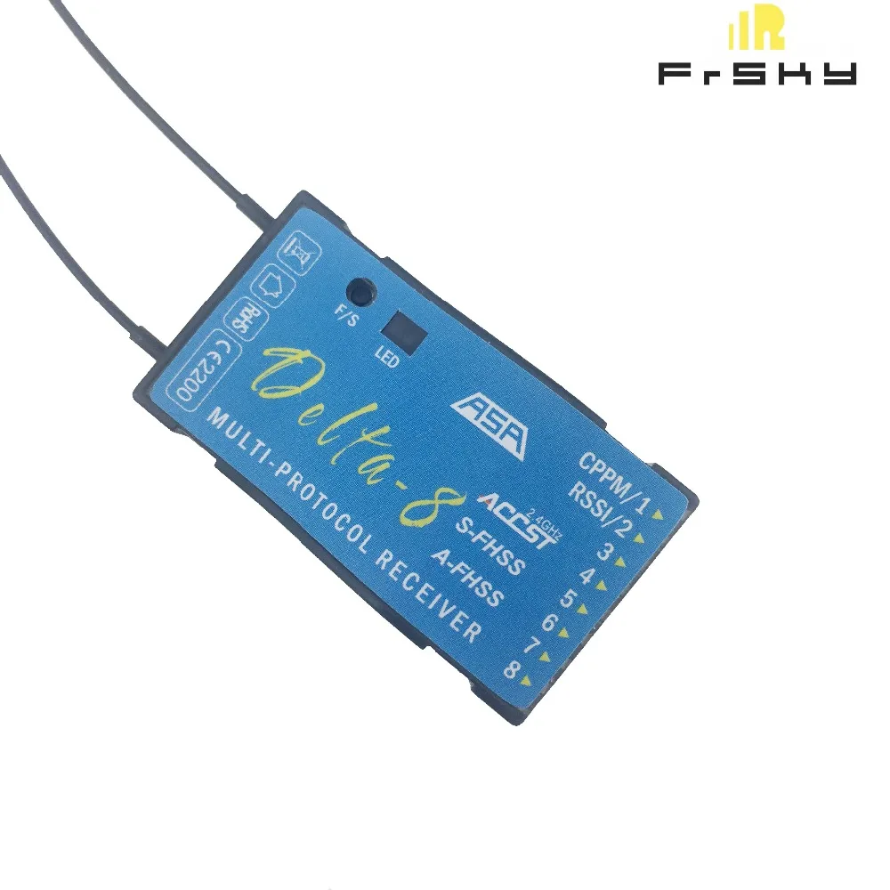 FrSky Delta 8 Receiver D8/V8 Futaba FHSS и Hitec AFHSS системы для вертолет самолет с радиоуправлением DIY