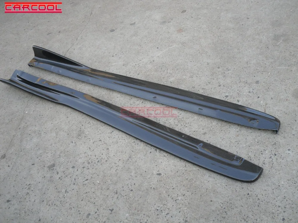 Автозапчасти 2004 2007 Impreza WRX STI 8 9th GDA GDB боковые удлинители юбки 2 шт.|fiber|fiber carbonfiber side