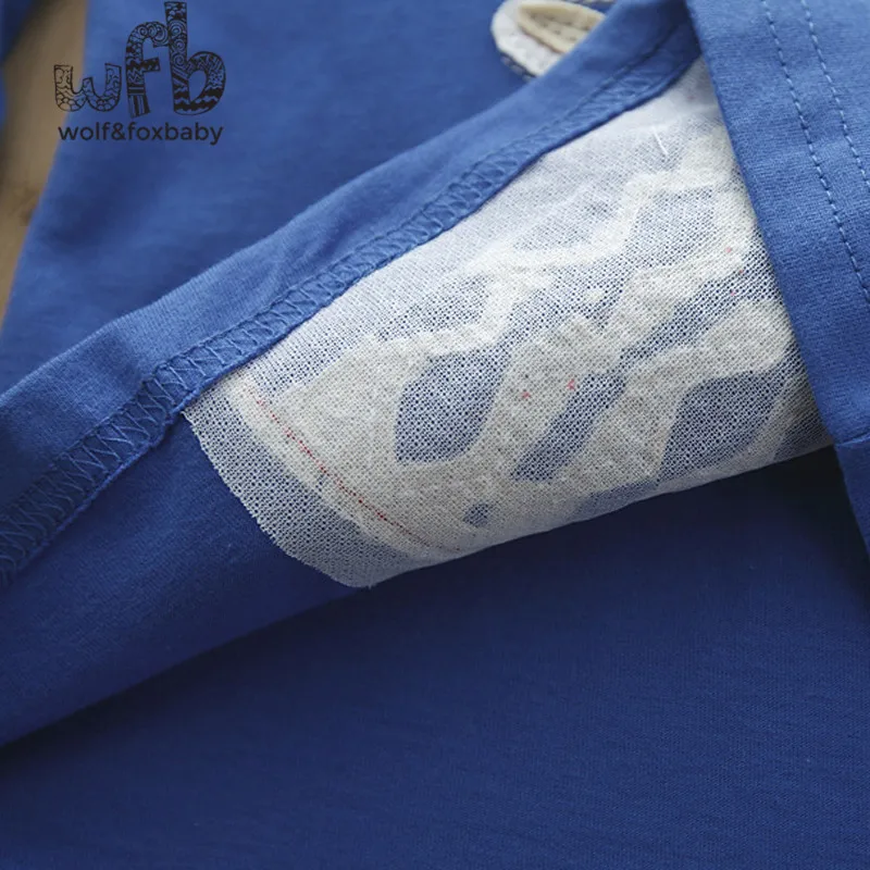 

Retail 1-6 years T-shirts printing cartoon deer full-sleeves o-neck cute kids children spring autumn fall