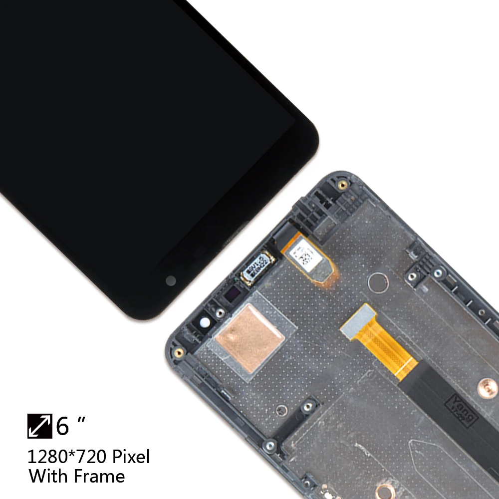 Srjtek 6 0 ''ЖК-дисплей для NOKIA Lumia 1320 сенсорный экран дисплей дигитайзер Запасные