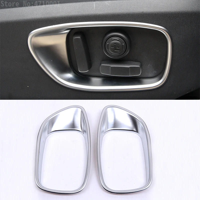 ABS Chrome Side Seat Decoration Frame Cover Trim For Land Rover Discovery Sport 2015 2016 2017 Car-Styling Auto Accessories | Автомобили и