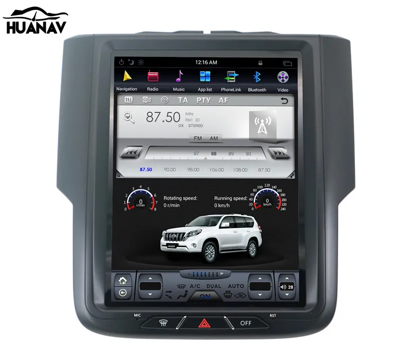 Автомобильный DVD плеер без CD gps навигация для Dodge RAM 2014 2015 2016 2017 2018 мультимидиа