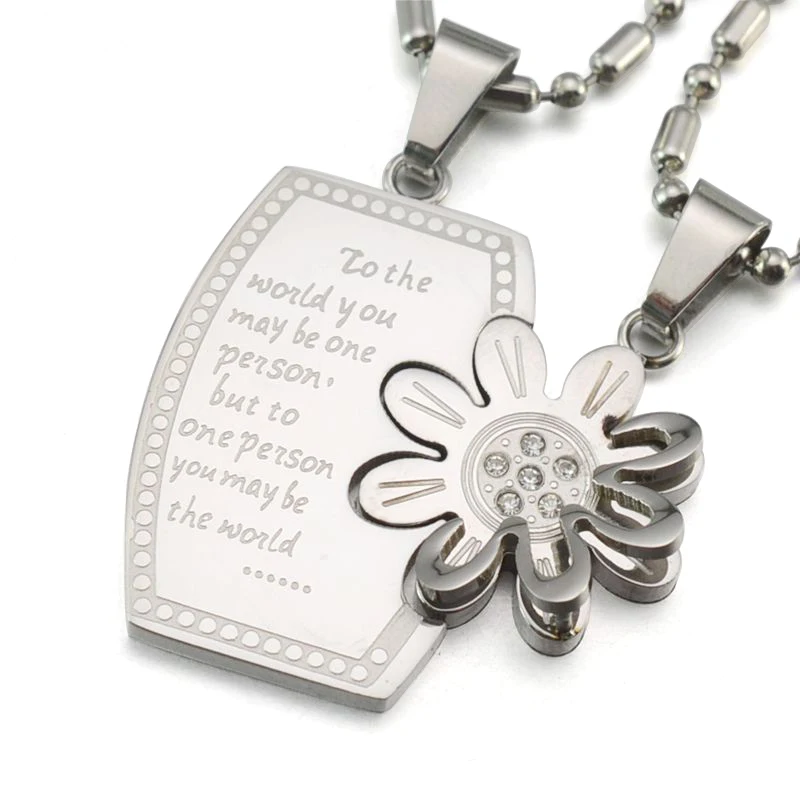 Цепочка с подвеской в виде маргаритки для мужчин и женщин 60 см|pendant necklace|necklace