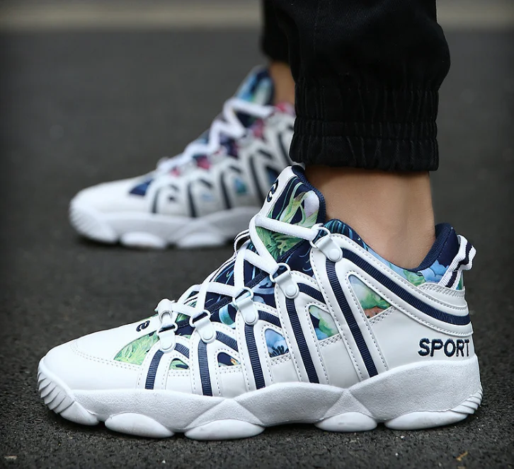 Зеленый 36-44 кроссовки новые дышащие кроссовки Zapatos для мужчин и женщин уличные водонепроницаемые беговые треккинговые кроссовки спортивная обувь - Цвет: Зеленый